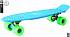 Скейтборд виниловый Y-Scoo Fishskateboard 22" 401-B с сумкой, сине-зеленый  - миниатюра №1